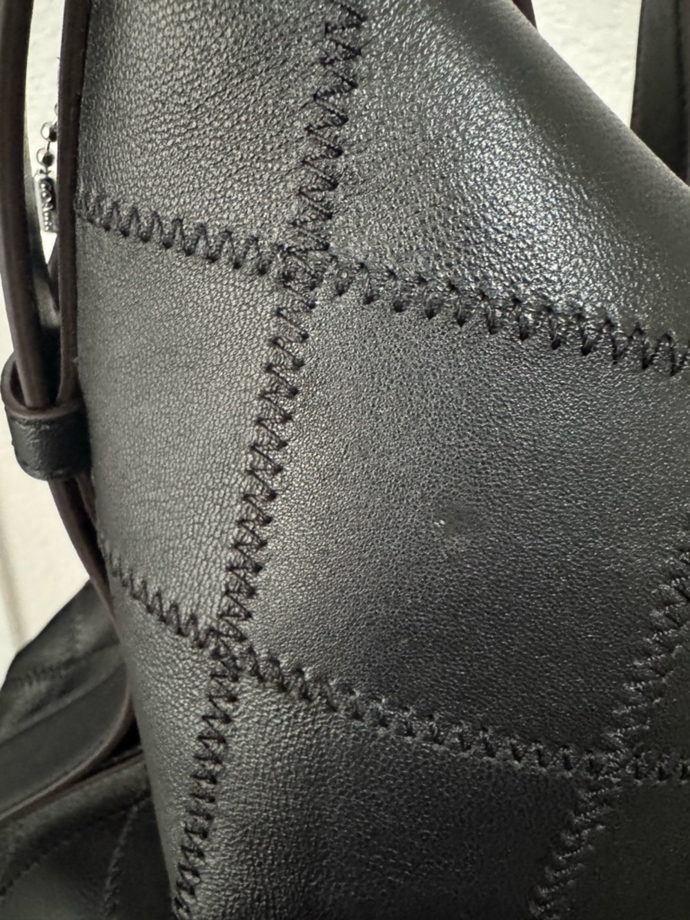 Coach large Coachtopia Alter Ego in Black leather - Picture 2 of 5